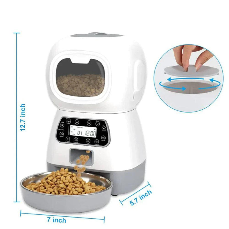 Alimentador Automático para Cães e Gatos - Minha loja