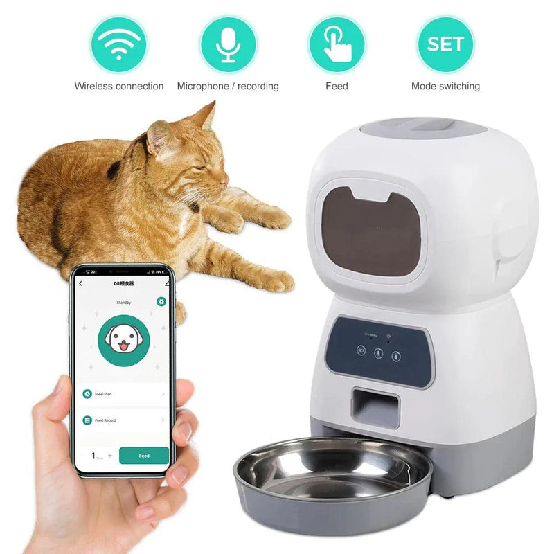 Alimentador Automático para Cães e Gatos - Minha loja